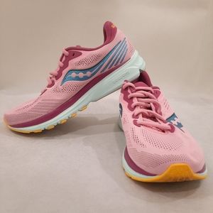 Saucony Ride 14 Women's Size 9, Color: Future Pink